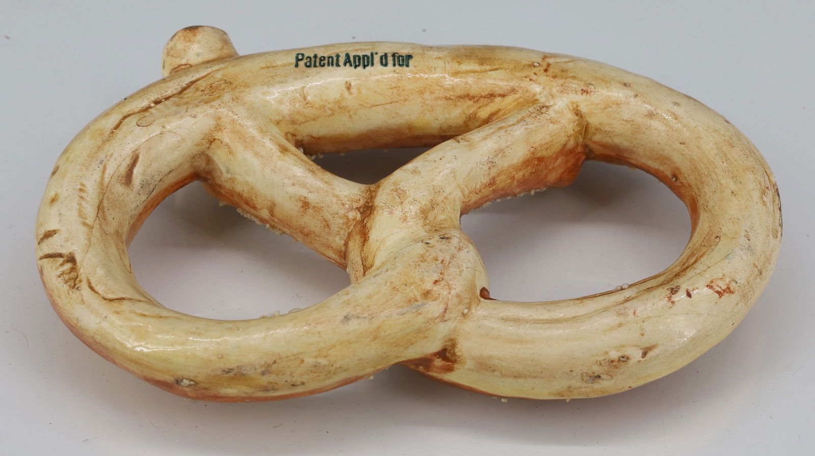 POTTERY PRETZEL FLASK - 2