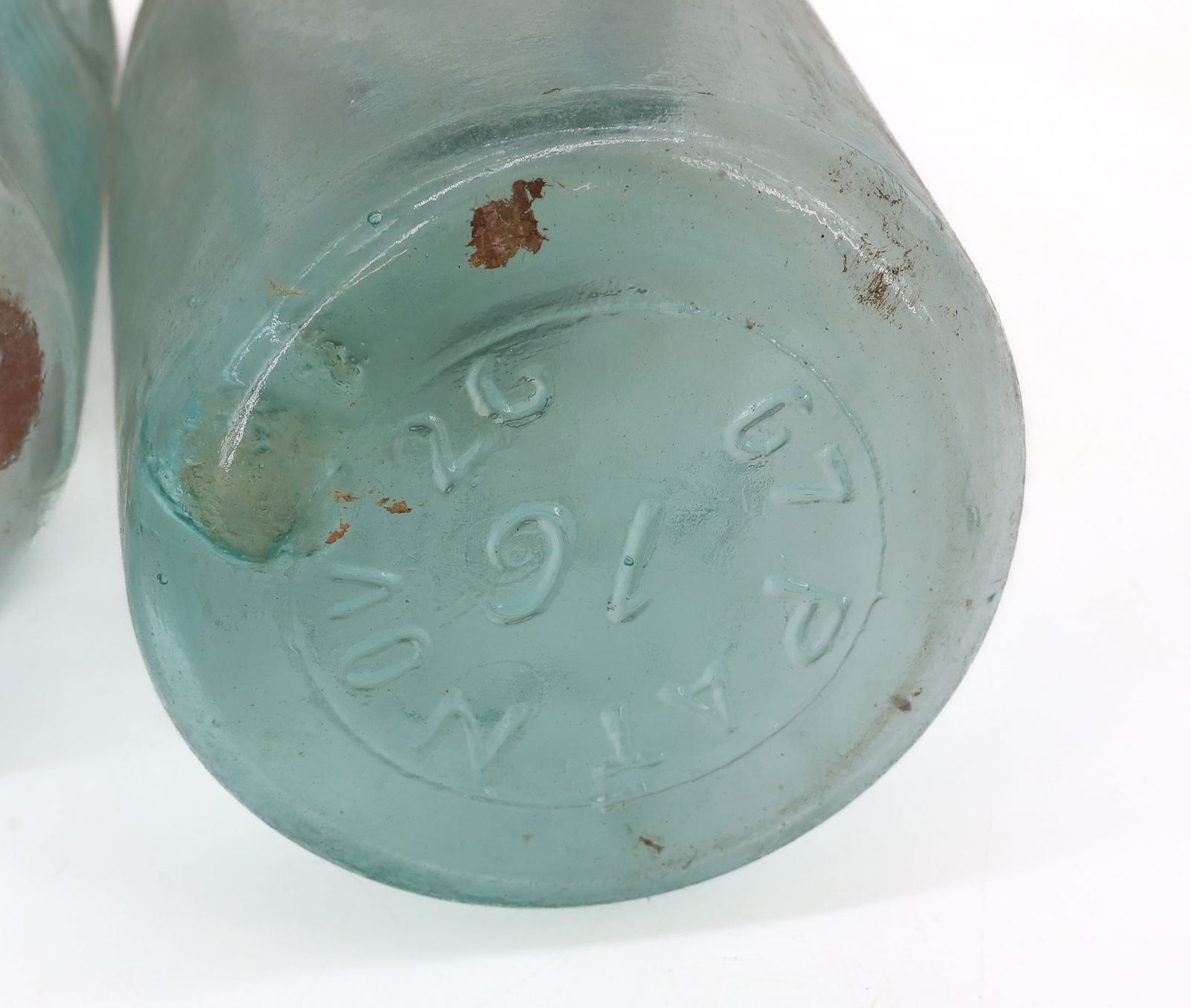 (4) MASON'S IMPROVED FRUIT JARS - 6