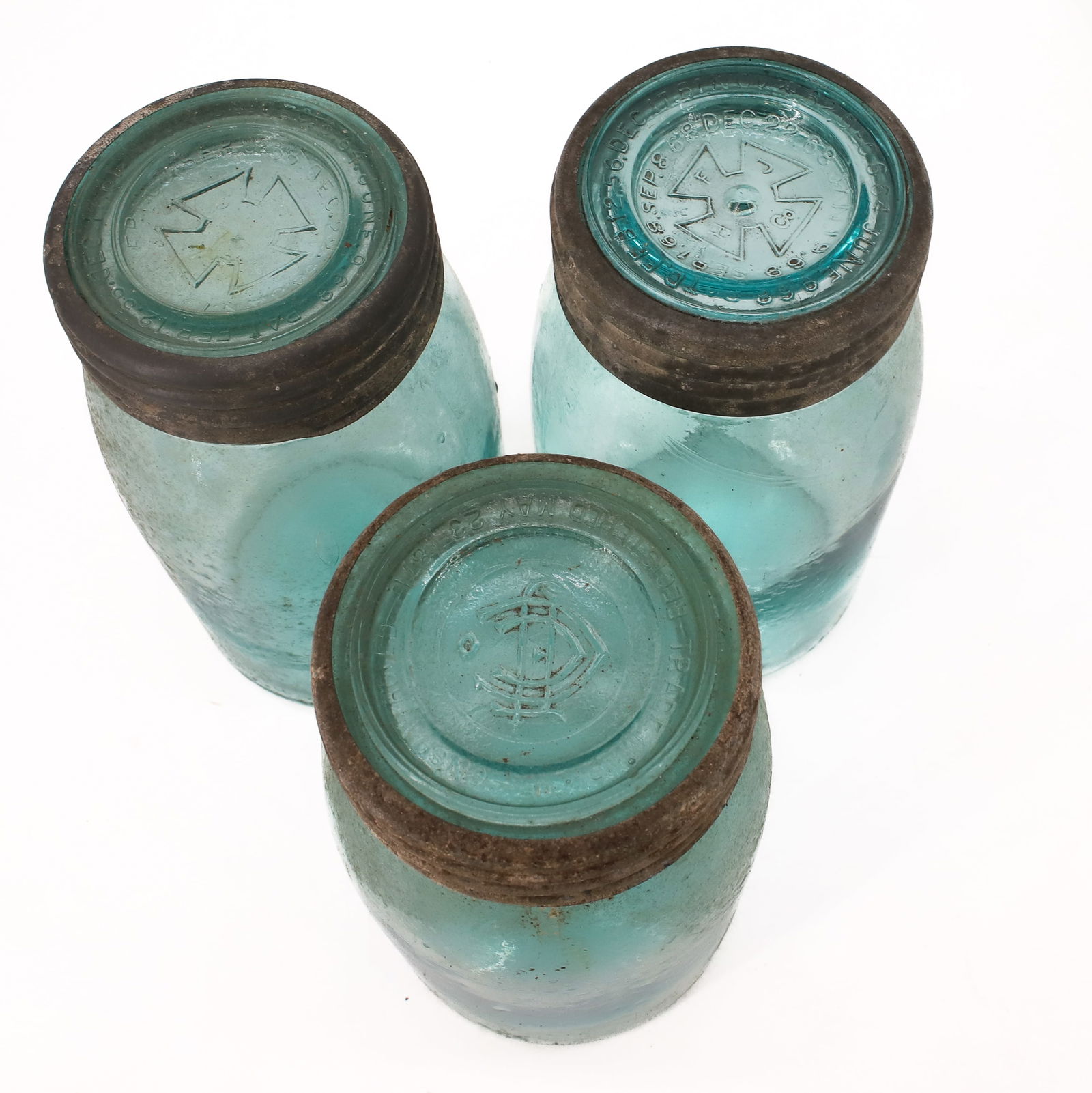 (4) MASON'S IMPROVED FRUIT JARS - 4