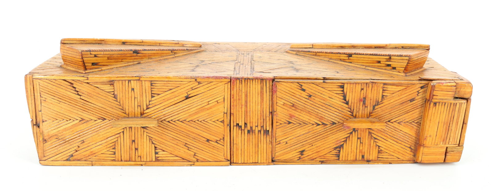 MATCH STICK FOLK ART BOX (1 of 7)
