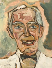 STERLING STRAUSER, O/B, PORTRAIT OF A MAN
