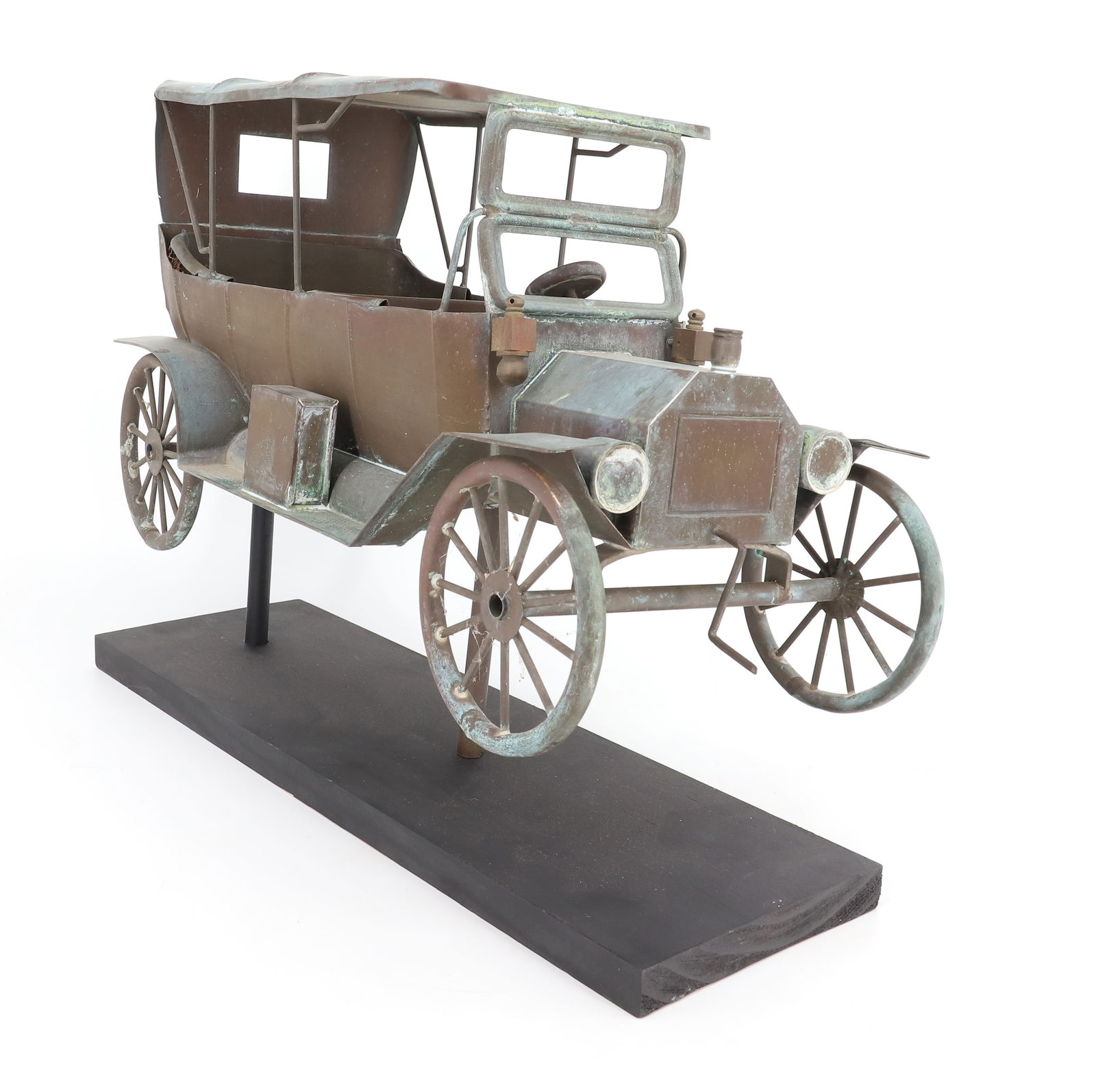 COPPER "MODEL T" WEATHERVANE - 2