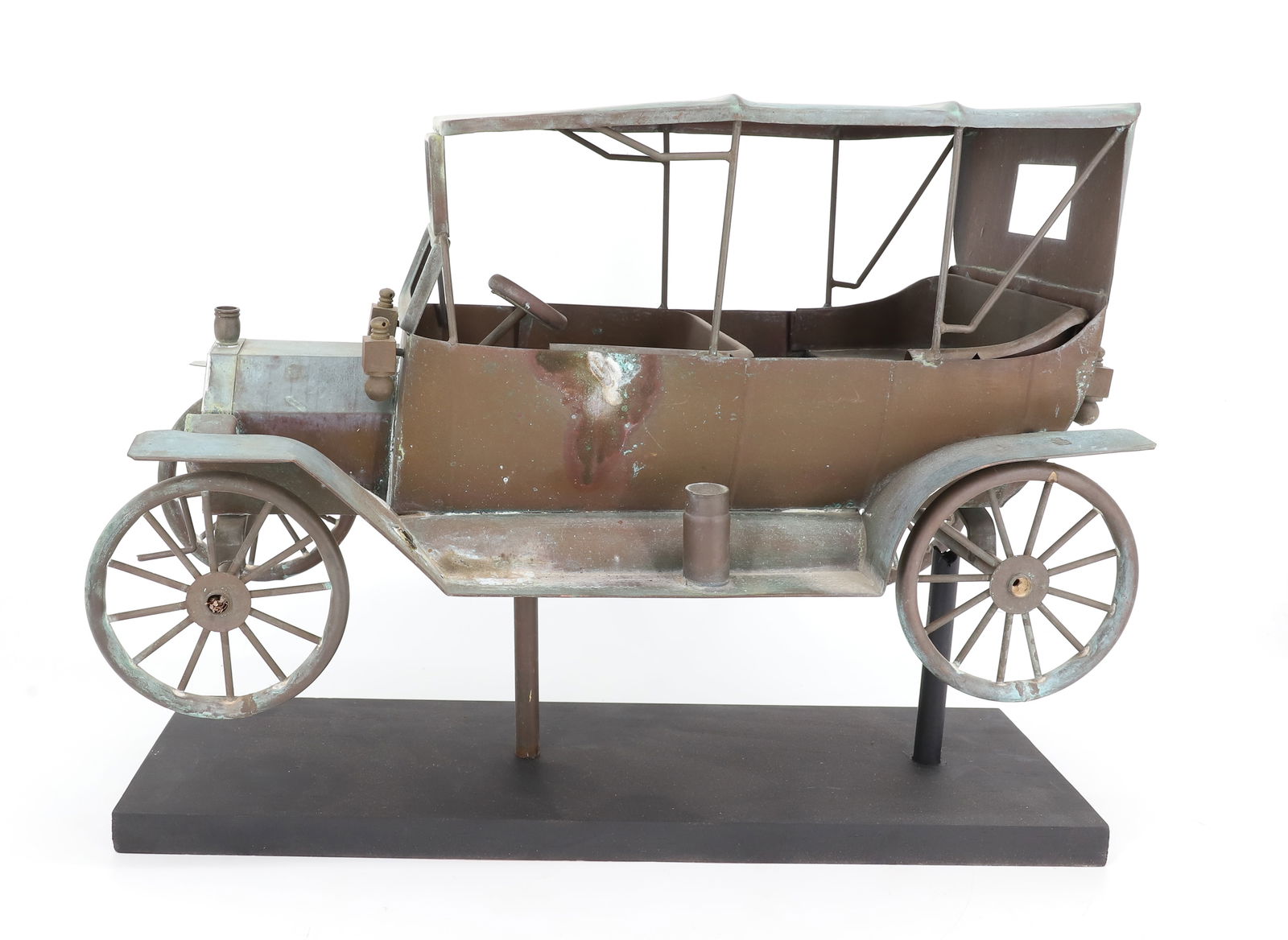 COPPER "MODEL T" WEATHERVANE - 3
