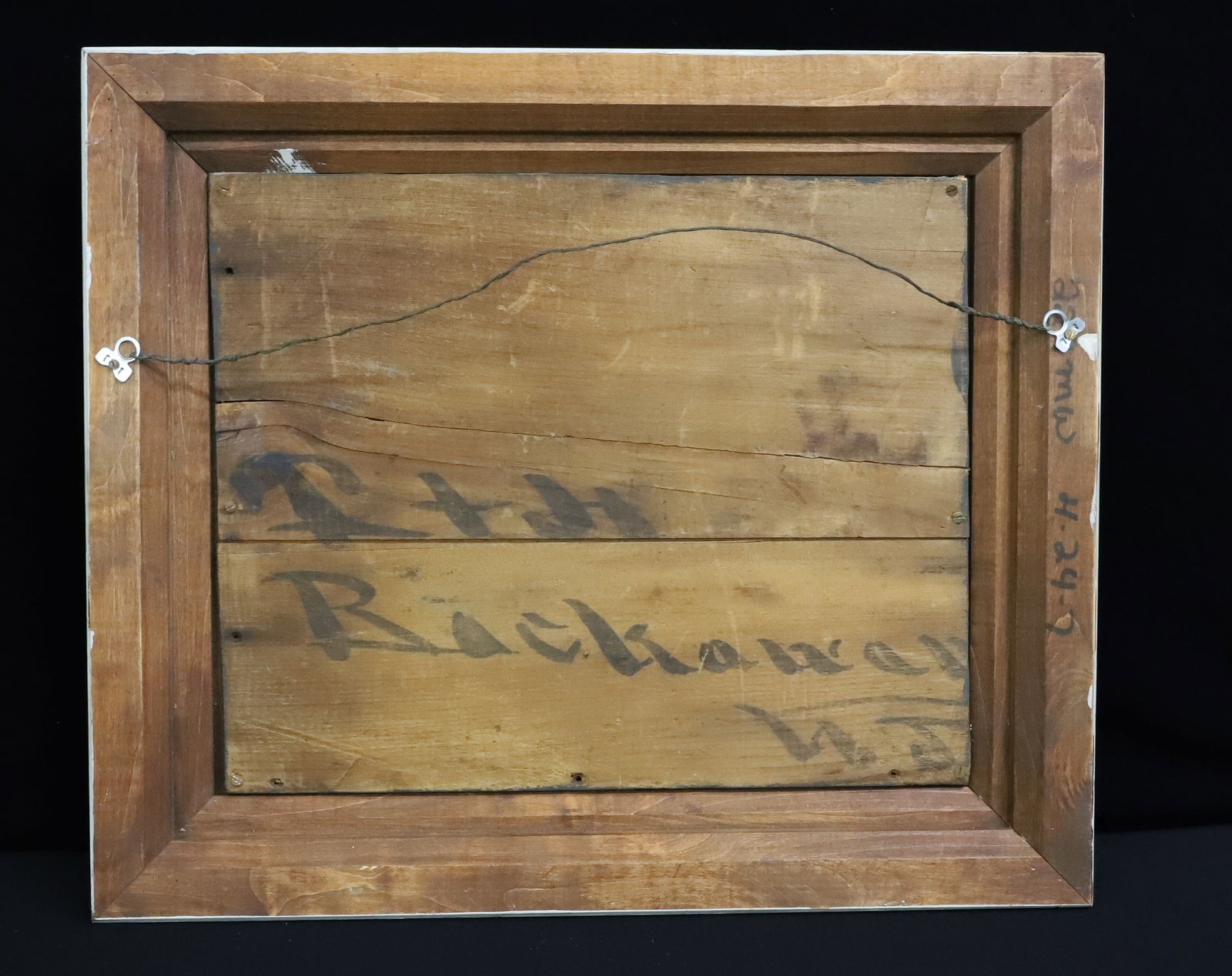 FRAMED FOLK ART ROOSTER - 4