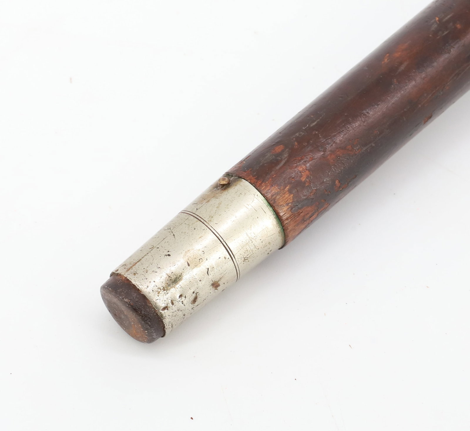 ANTIQUE CARVED BONE CANE - 5