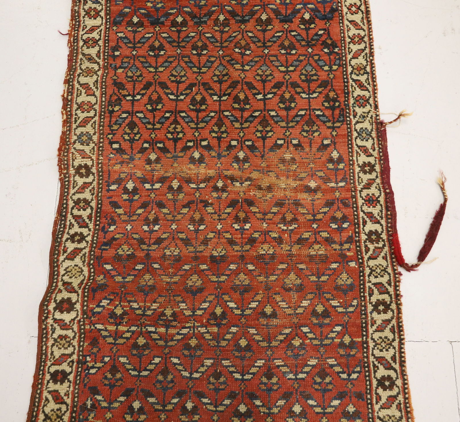 ANTIQUE ORIENTAL RUNNER - 4