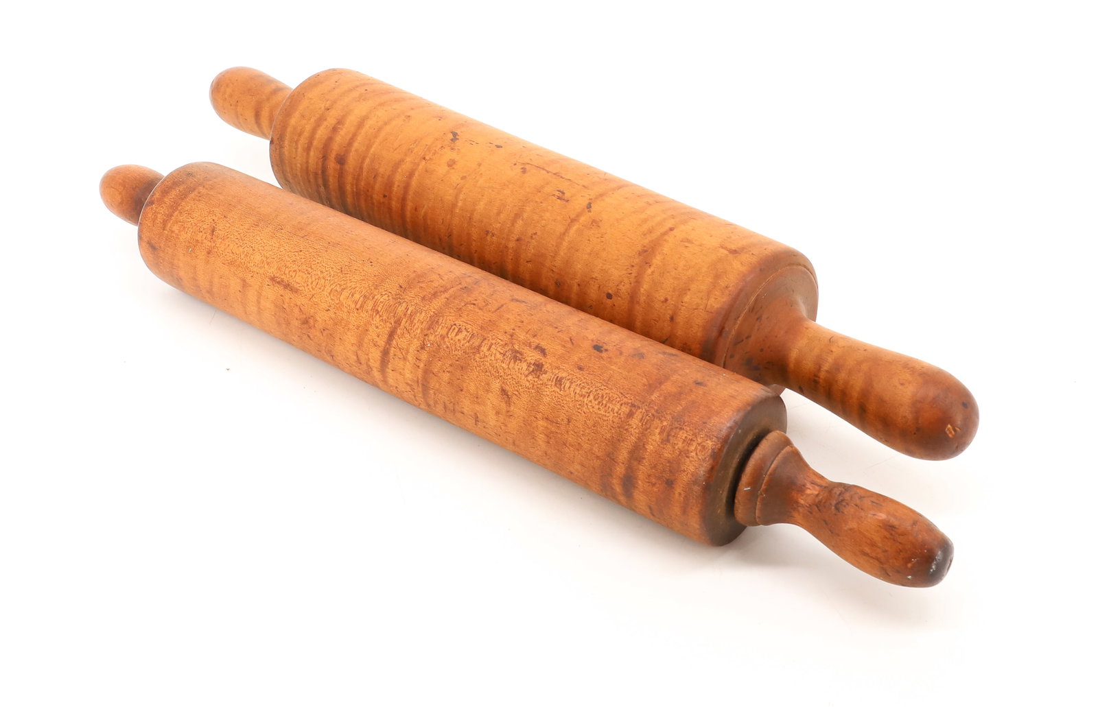 (2) TIGER MAPLE ROLLING PINS (1 of 3)