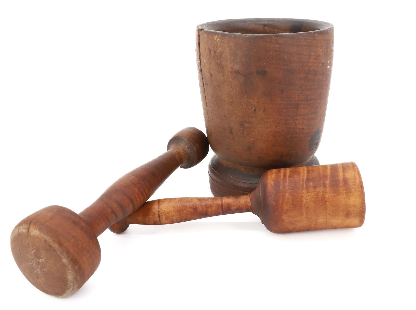 TIGER MAPLE MORTAR / PESTLE AND MASHER (1 of 7)