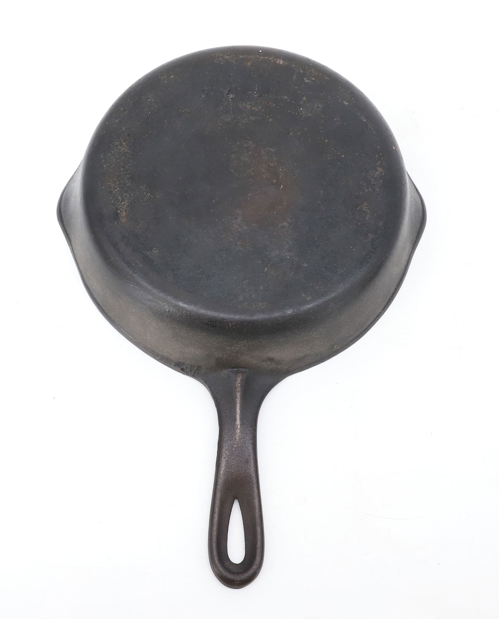 (2) CAST IRON SKILLETS - 3