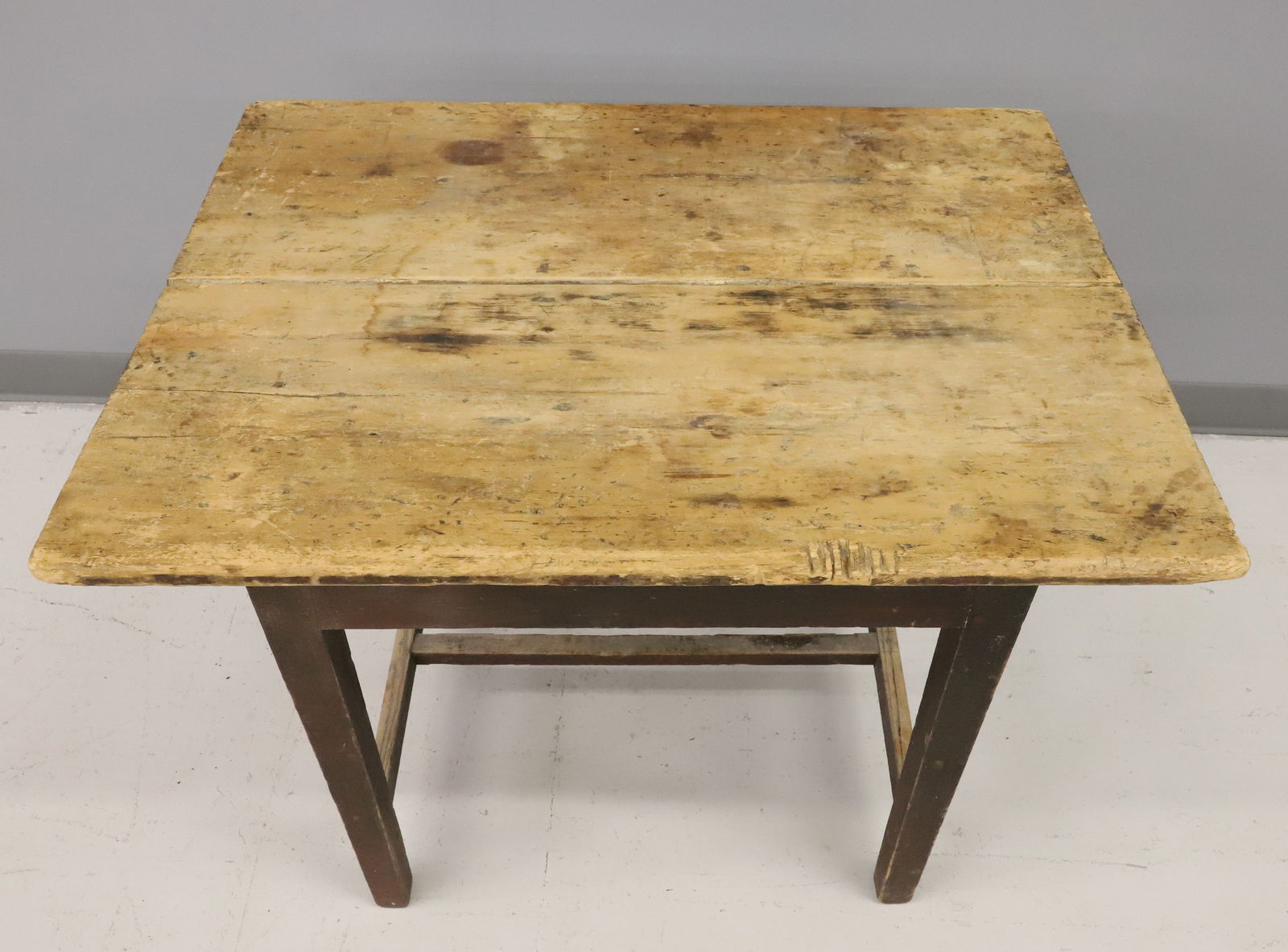 19TH C. SCRUB TOP TABLE - 3