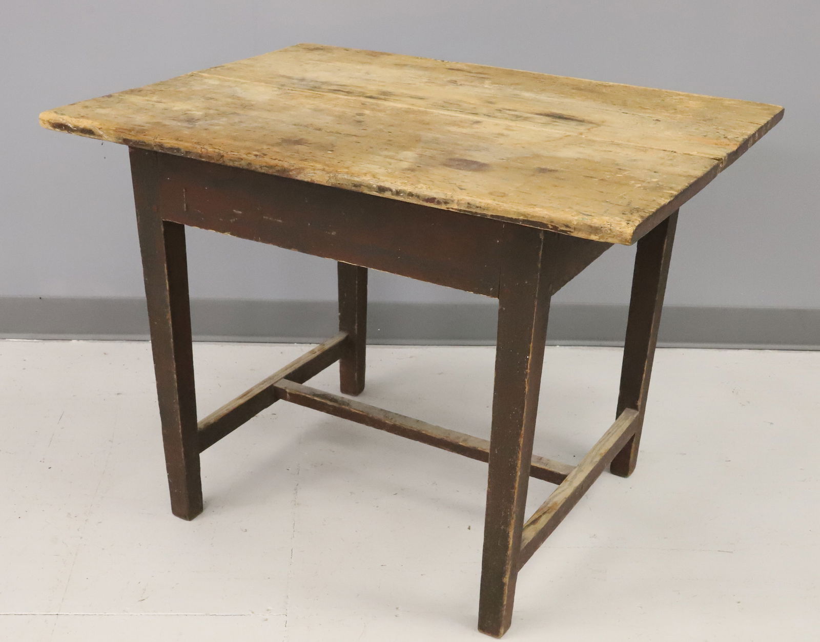 19TH C. SCRUB TOP TABLE - 6