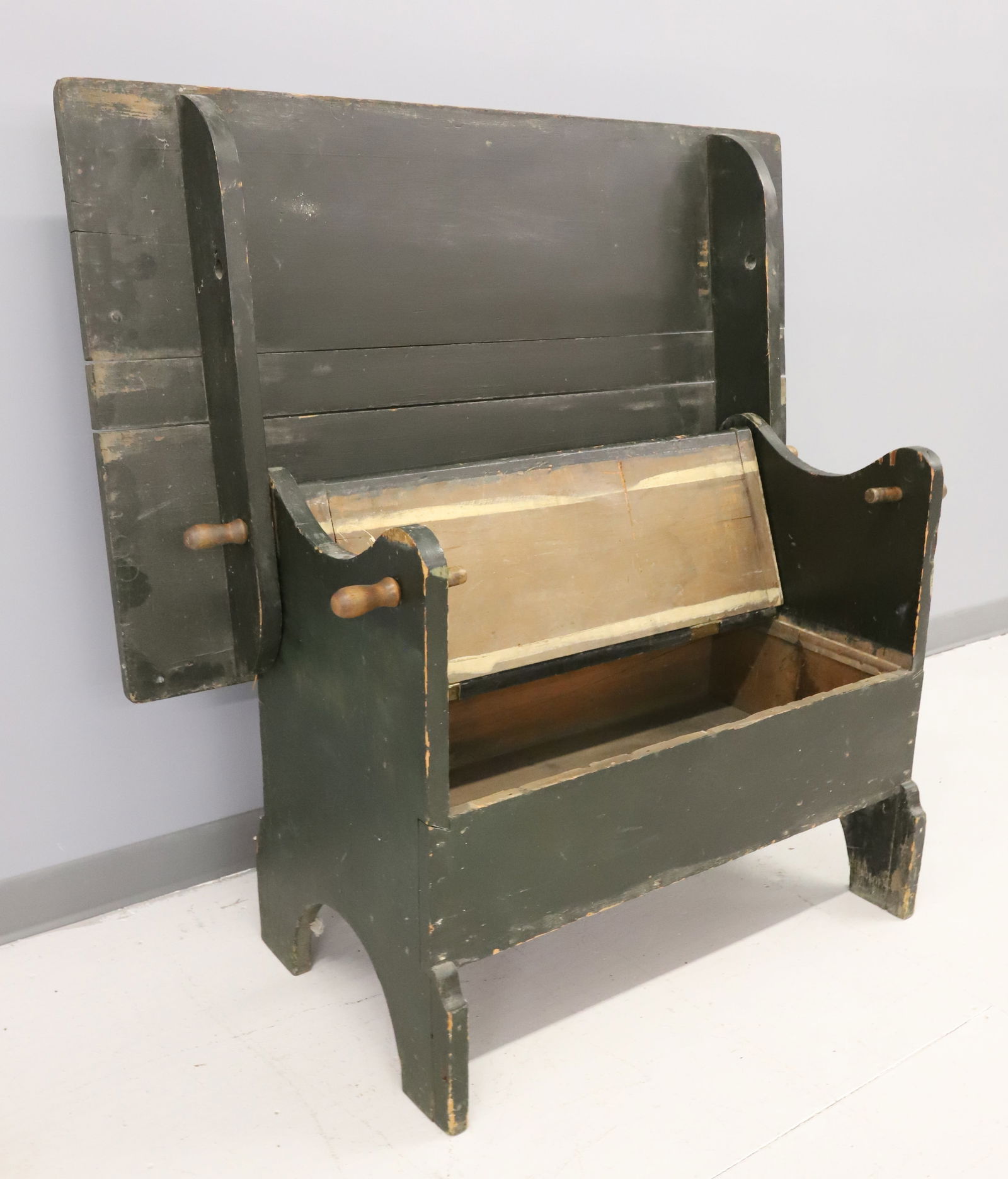 PAINTED HUTCH TABLE - 5