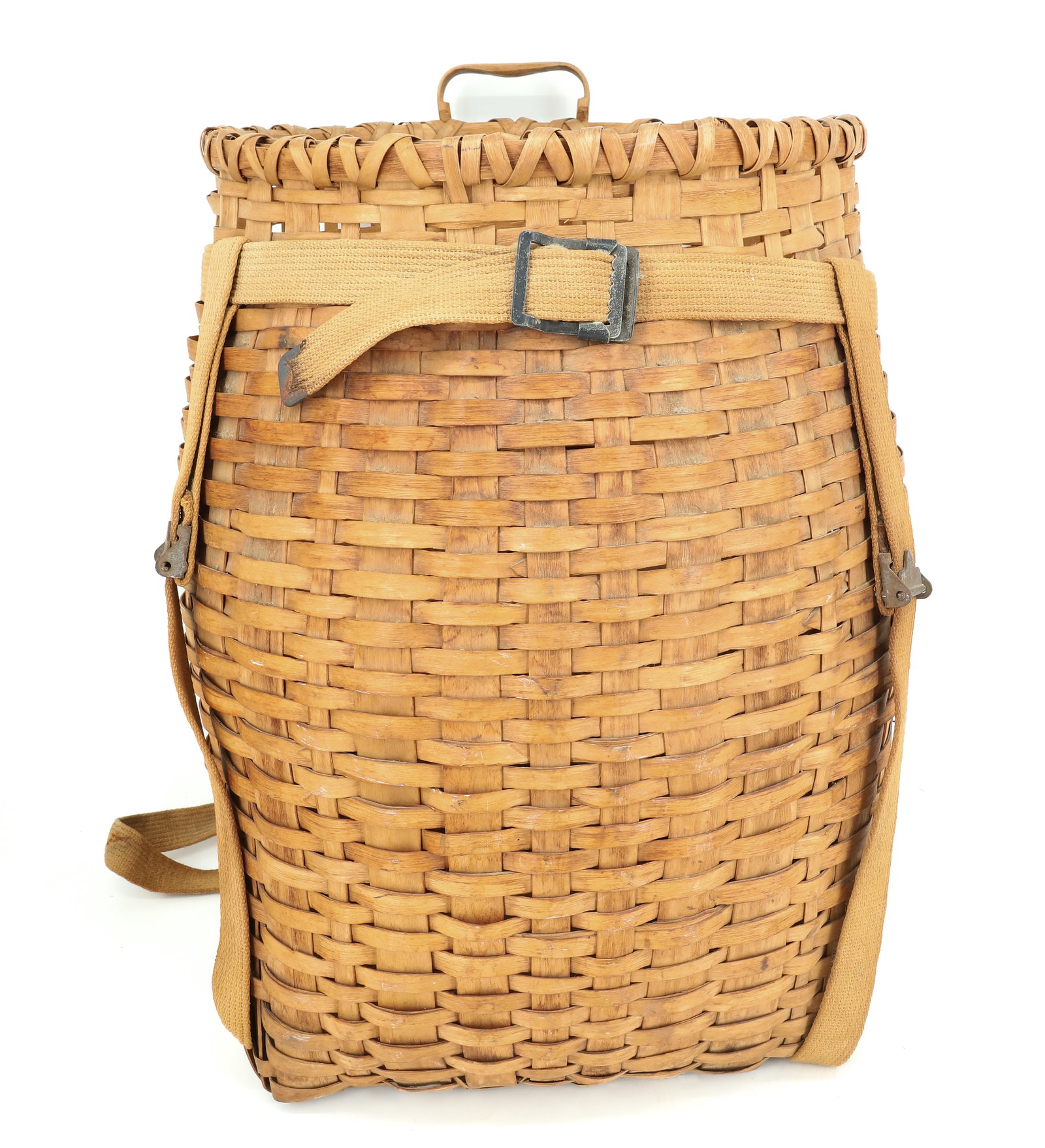 VINTAGE TRAPPER'S BASKET (1 of 6)