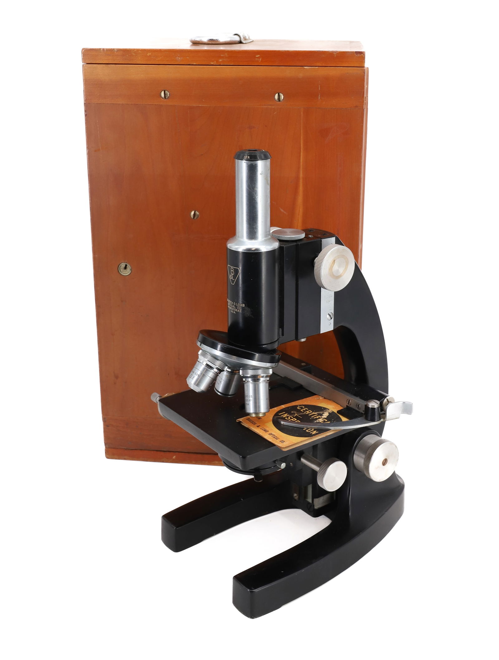 BAUSCH & LOMB OPTICAL MICROSCOPE (1 of 5)