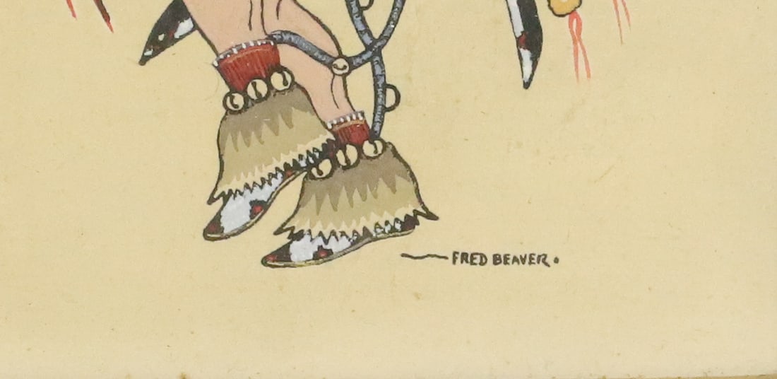 FRED BEAVER, "FAST WAR DANCER" - 3