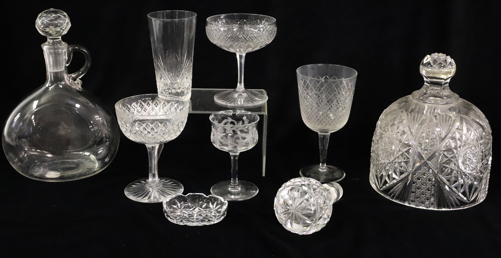 CUT GLASS LOT (1 of 6)