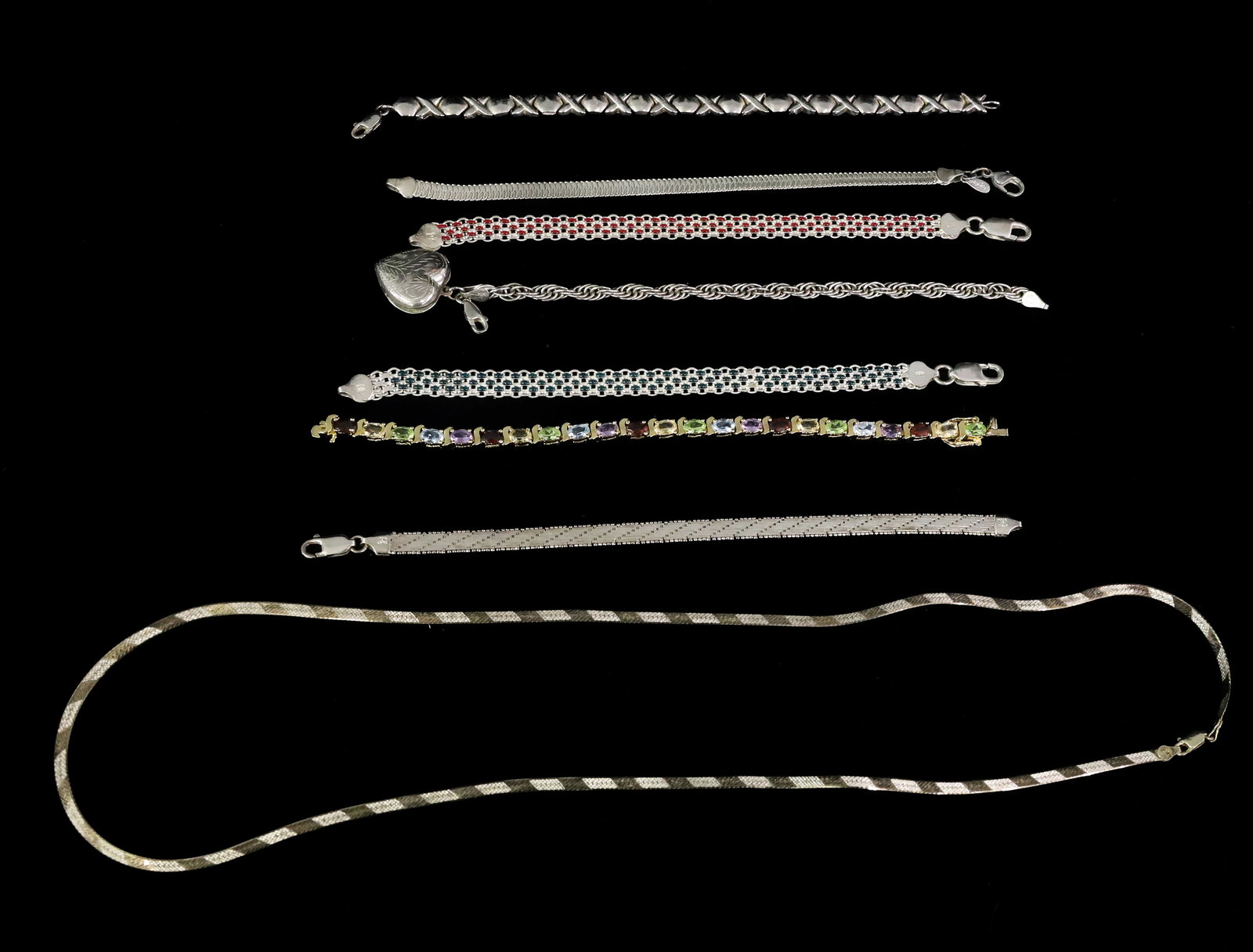 STERLING SILVER BRACELETS - 3