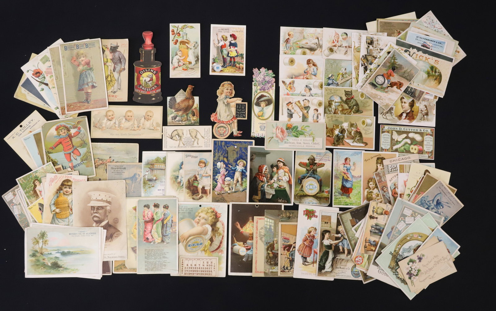 LOT OF (125+) VICTORIAN TRADE CARDS - 2