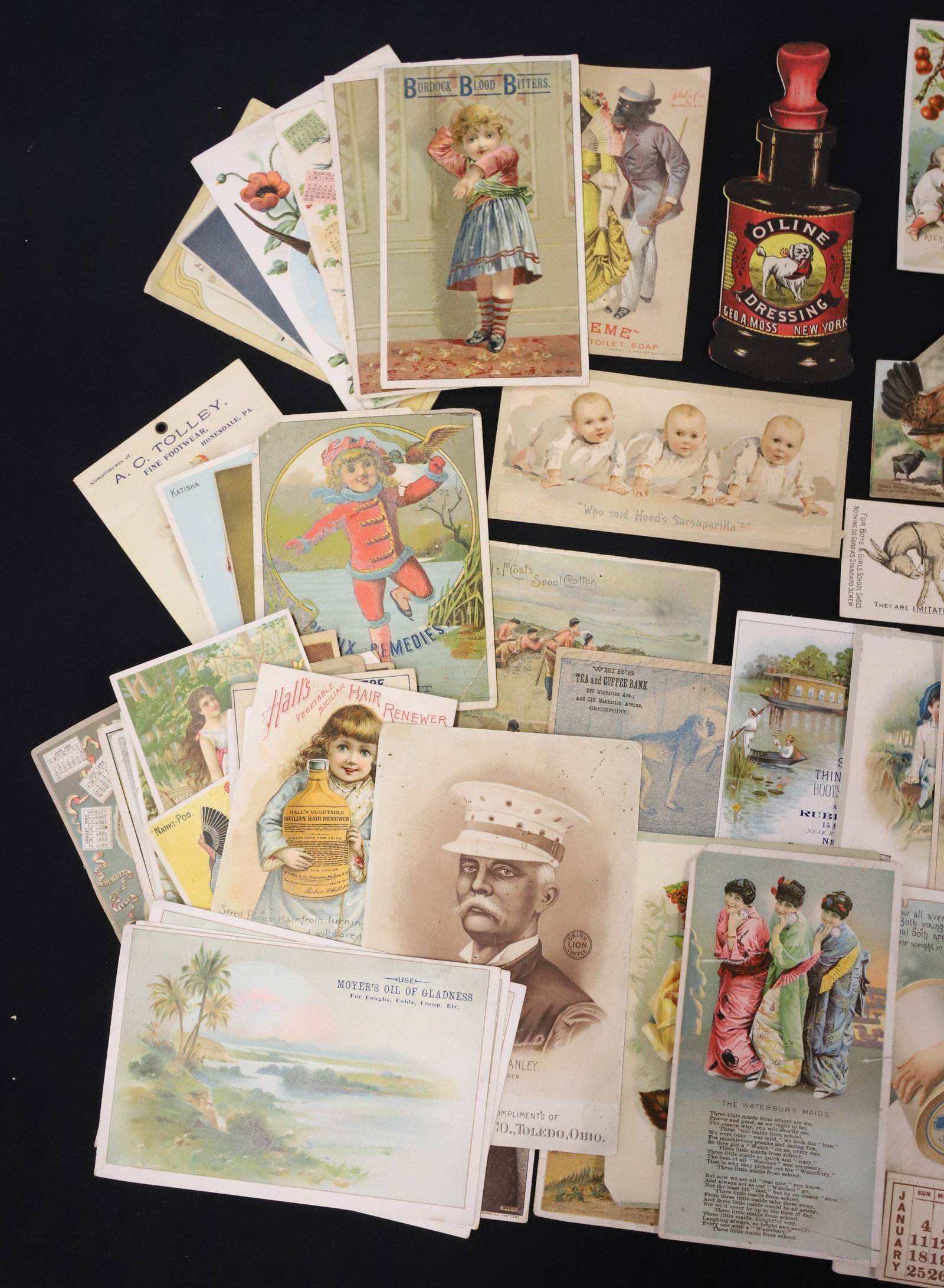LOT OF (125+) VICTORIAN TRADE CARDS - 3