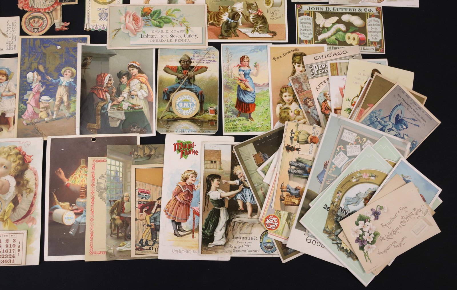 LOT OF (125+) VICTORIAN TRADE CARDS - 6