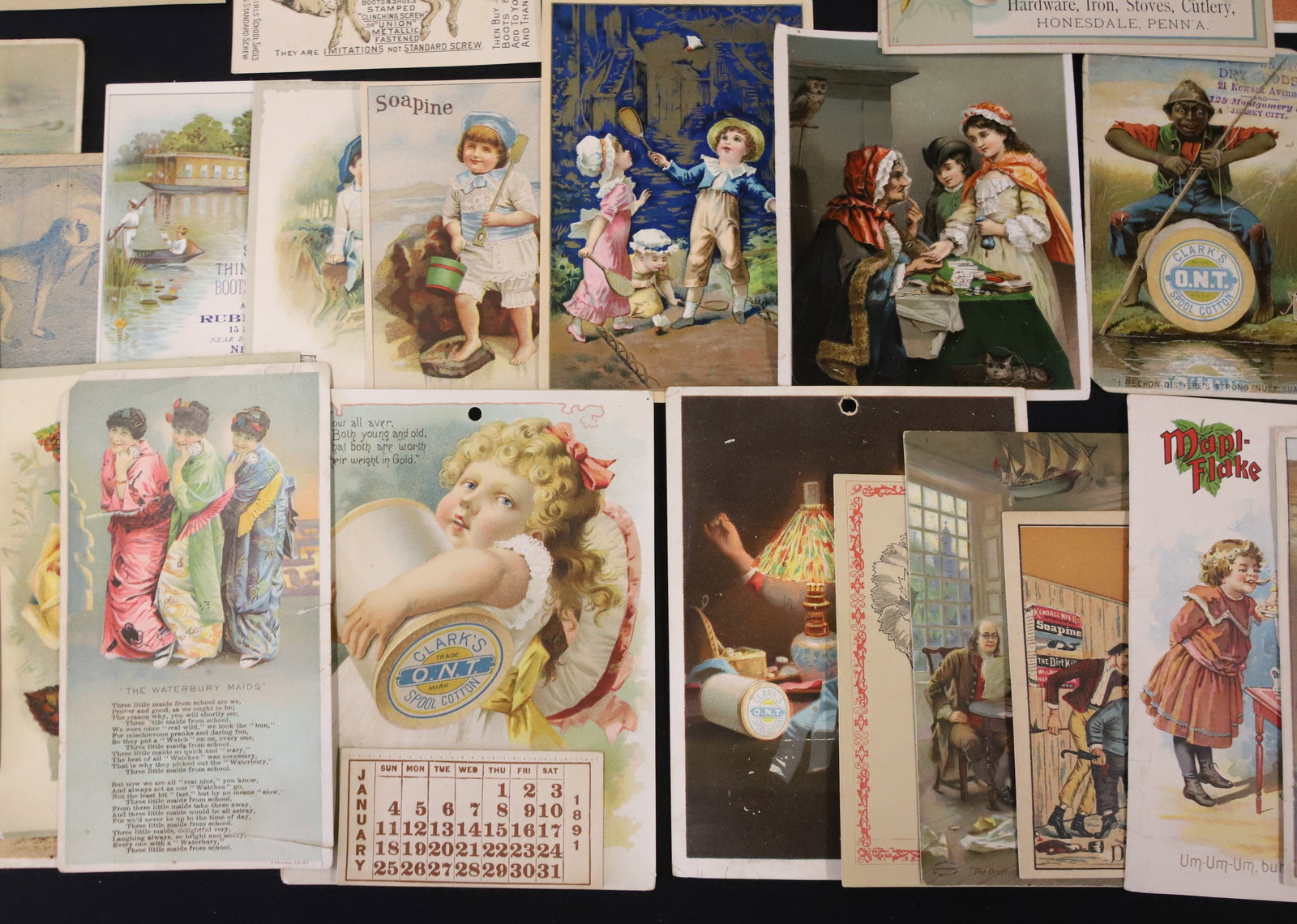 LOT OF (125+) VICTORIAN TRADE CARDS - 8
