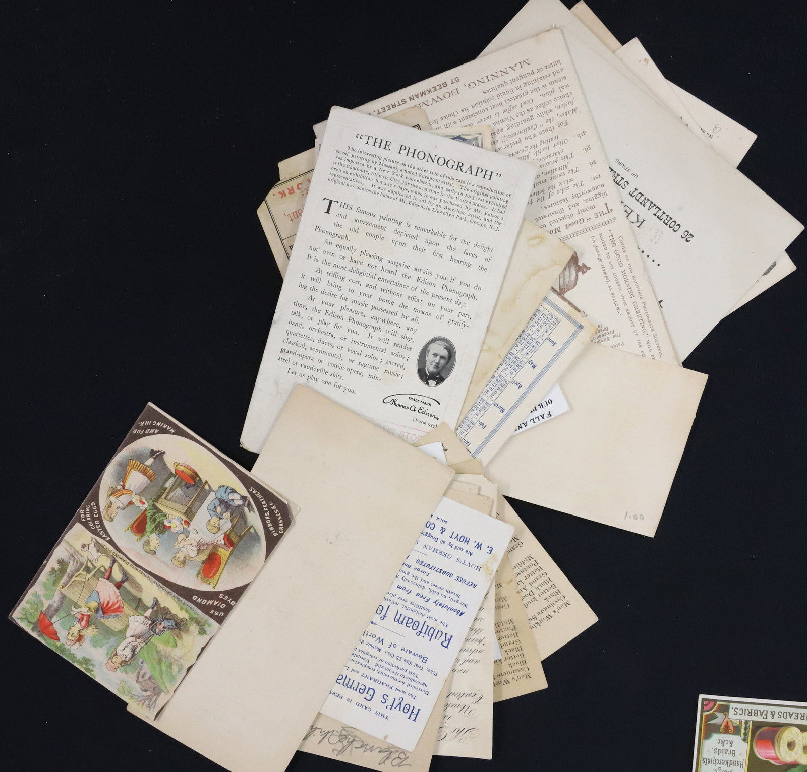 LOT OF (125+) VICTORIAN TRADE CARDS - 9