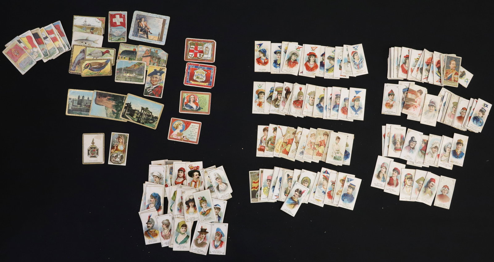 LOT OF CIGARETTE / TOBACCO CARDS (1 of 8)