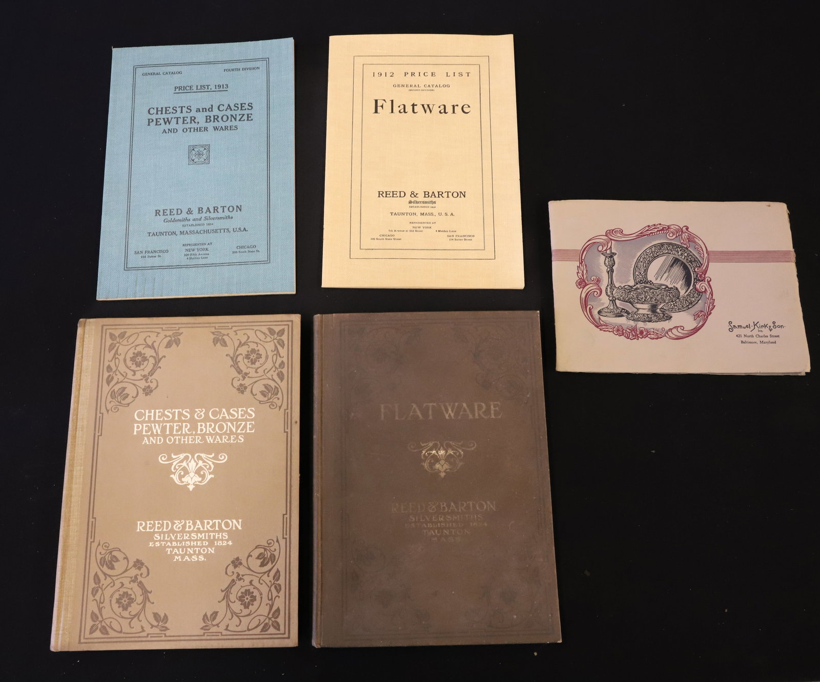 LOT OF ANTIQUE SILVER CATALOGS (1 of 5)