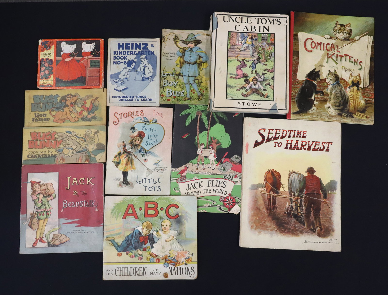LOT OF ANTIQUE CHILDREN'S BOOKS (1 of 4)