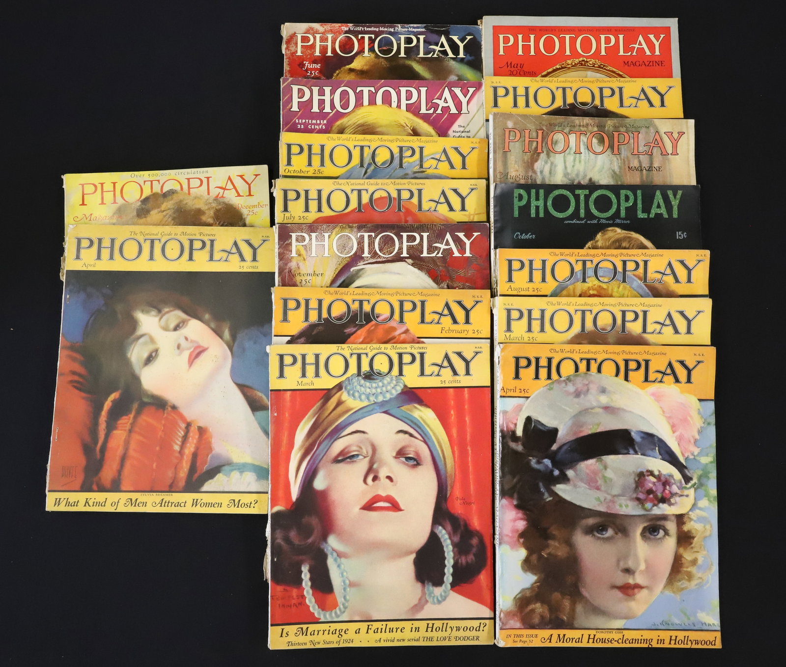 LOT OF "PHOTOPLAY" MAGAZINES (1 of 4)