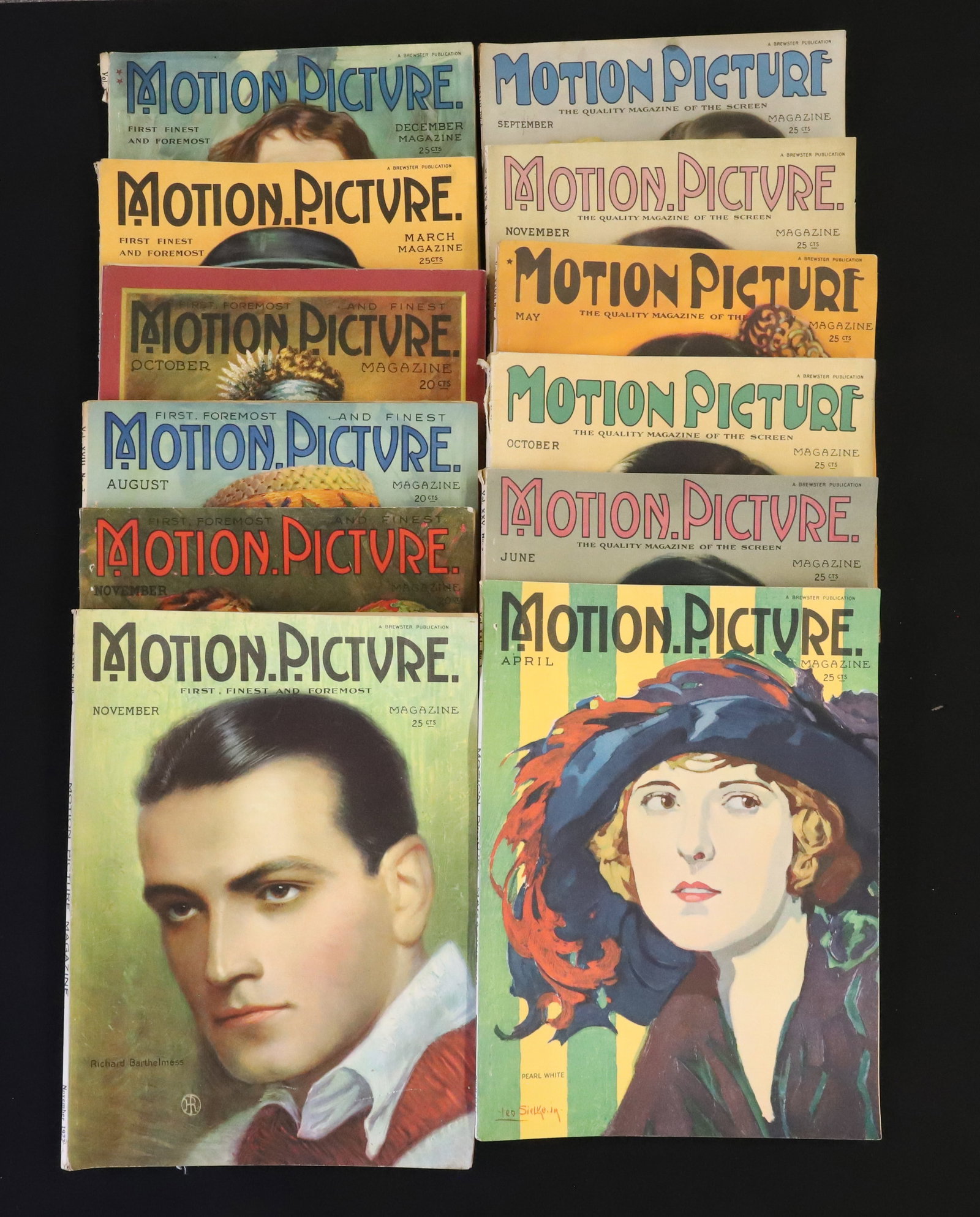 LOT OF "MOTION PICTURE MAGAZINE" (1 of 3)