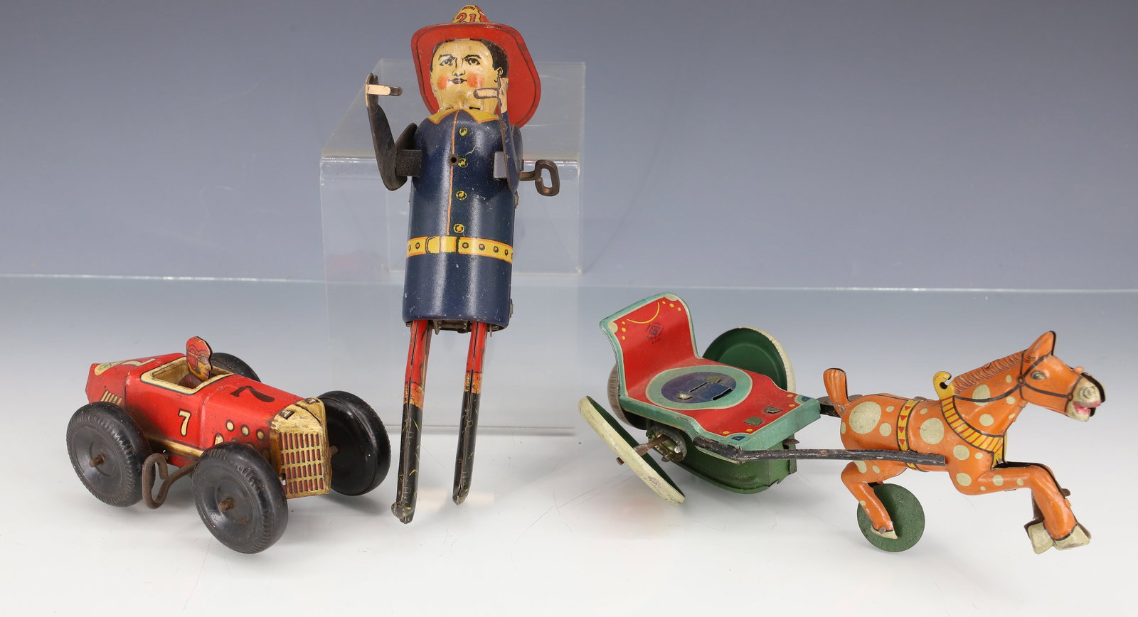 (3) TIN LITHO WIND-UP TOYS (1 of 7)