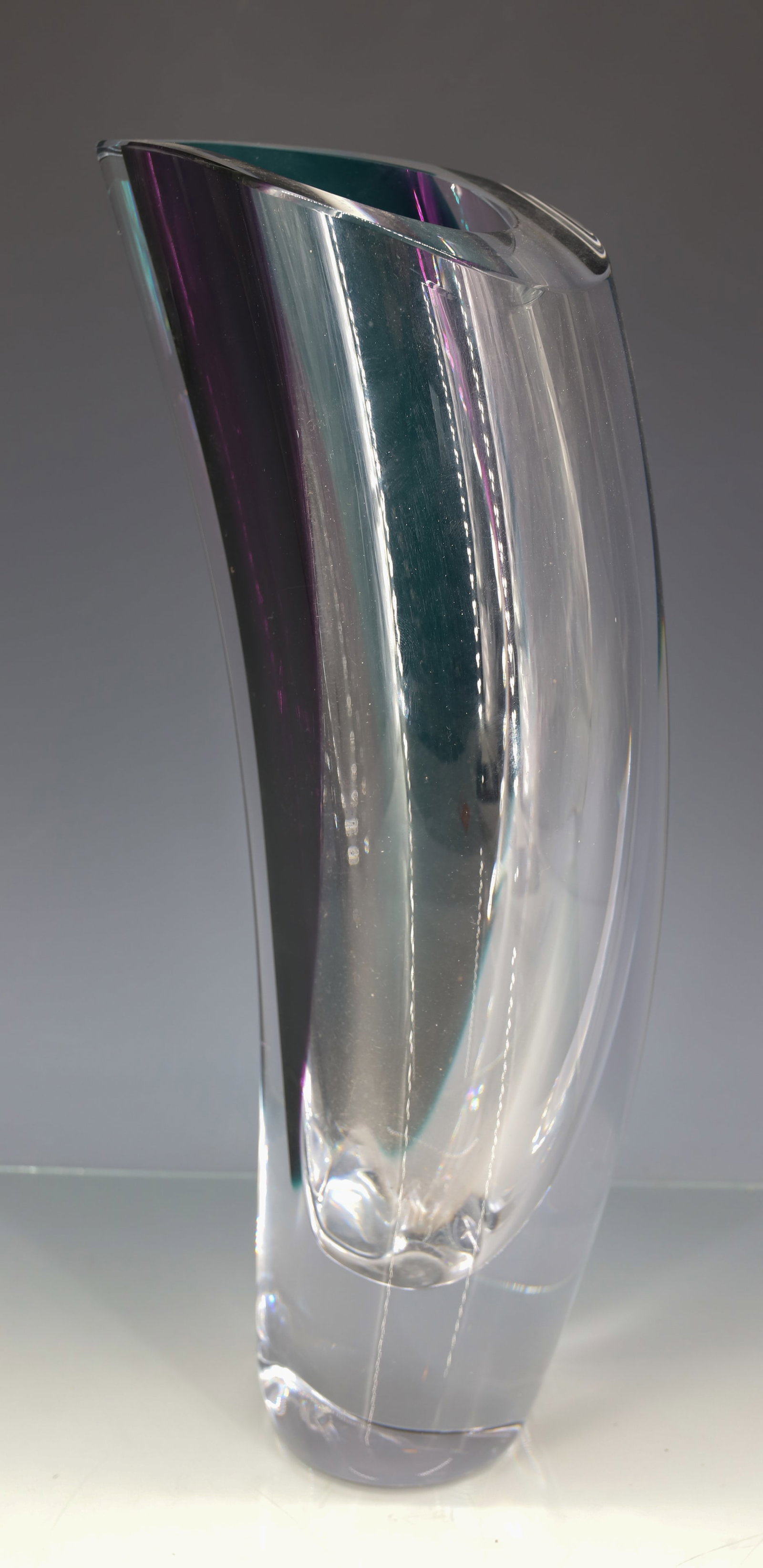 KOSTA BODA ARIA LILAC VASE, GORAN WARFF (1 of 5)