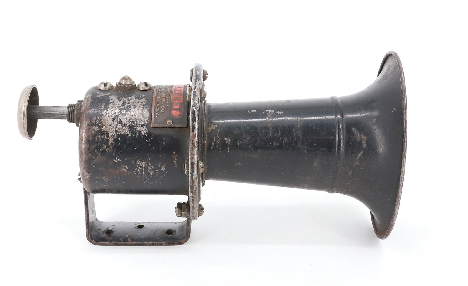 "HAND KLAXONET" ANTIQUE AUTO HORN (1 of 4)