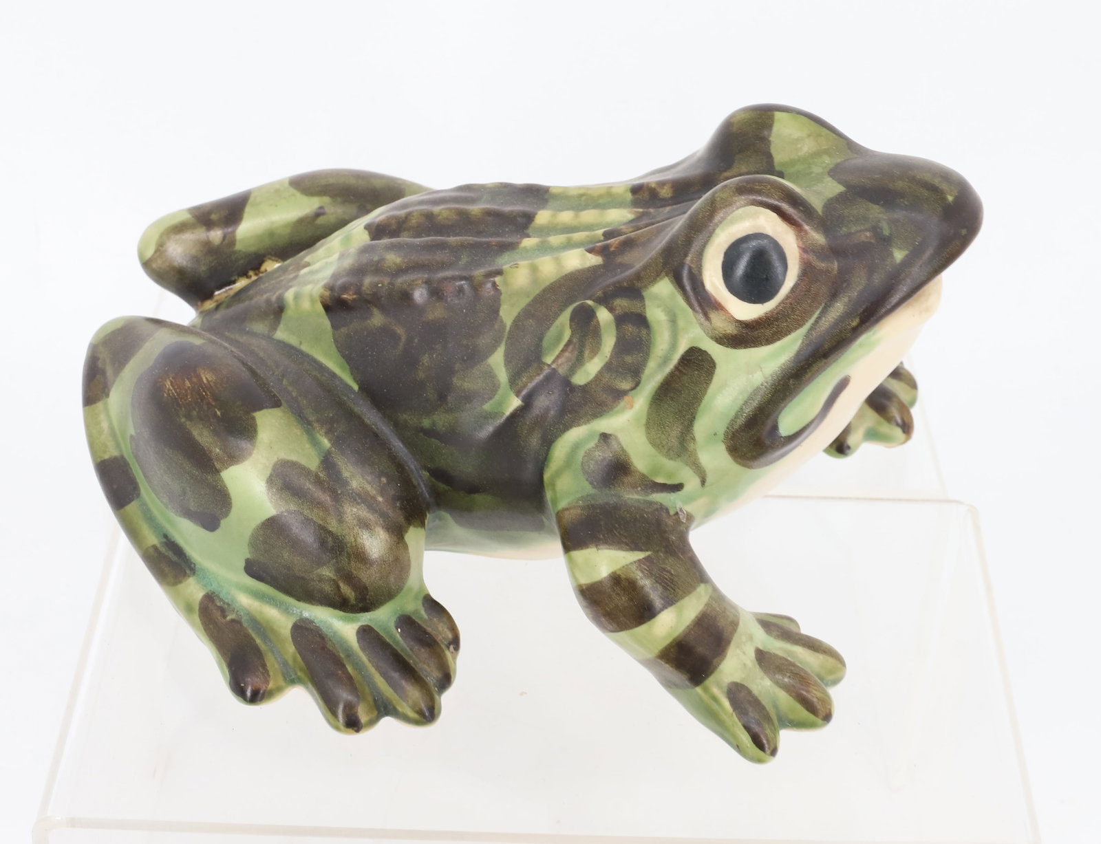 (4) CERAMIC FROGS - 3