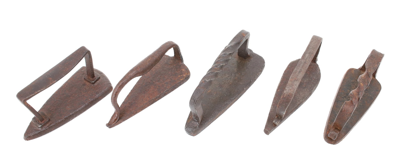 (5) PRIMITIVE FLAT IRONS - 2