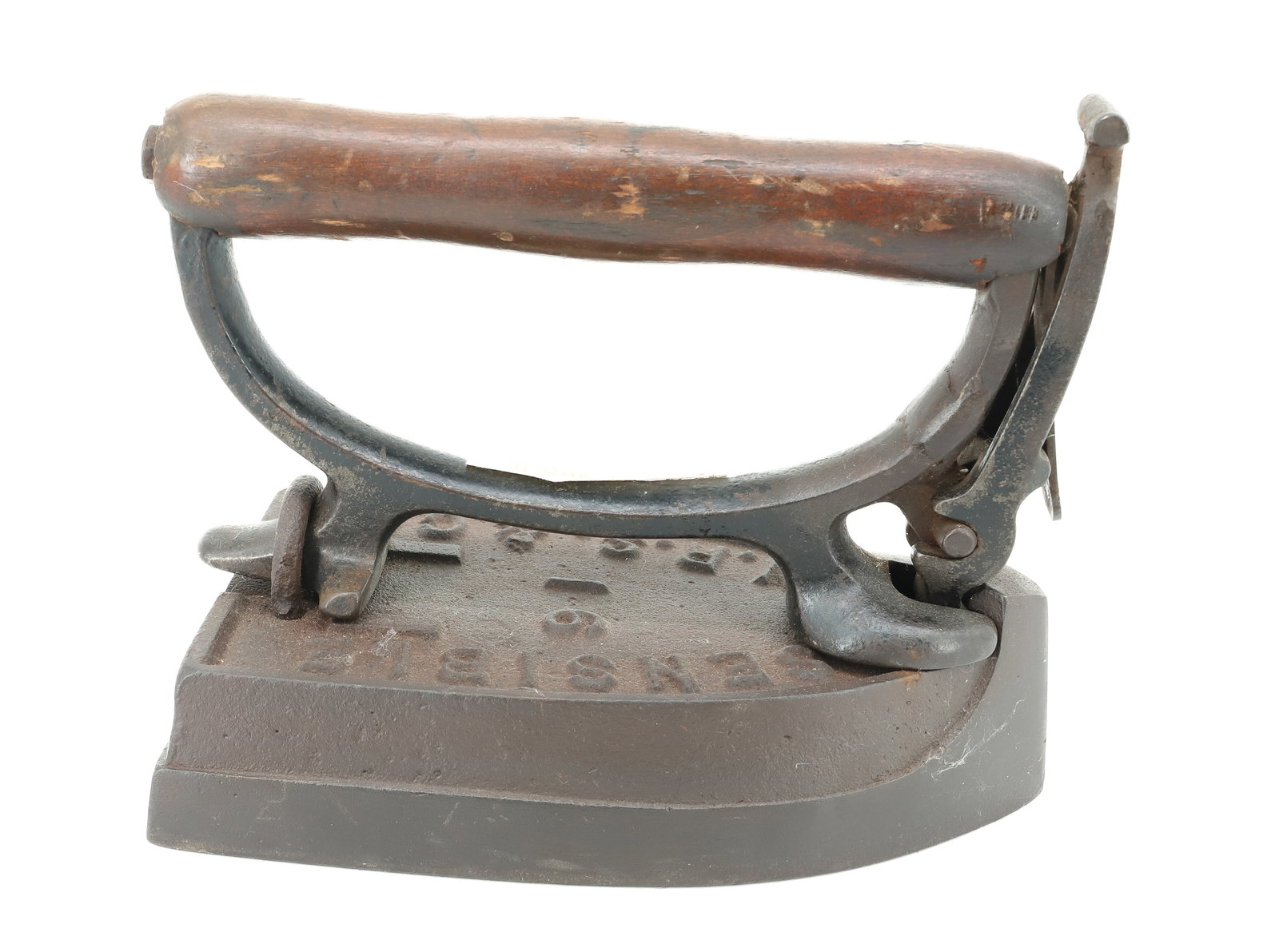 SENSIBLE #9 DETACHABLE HANDLE IRON: N. R. S. AND CO. 8 1/2" L. PLEASE READ CAREFULLY - ITEMS MUST BE PAID FOR THROUGH LIVE AUCTIONEERS OR WITH CASH OR CHECK IN PERSON - Terms for Purchasing and Shipping of Auction Items. Please read