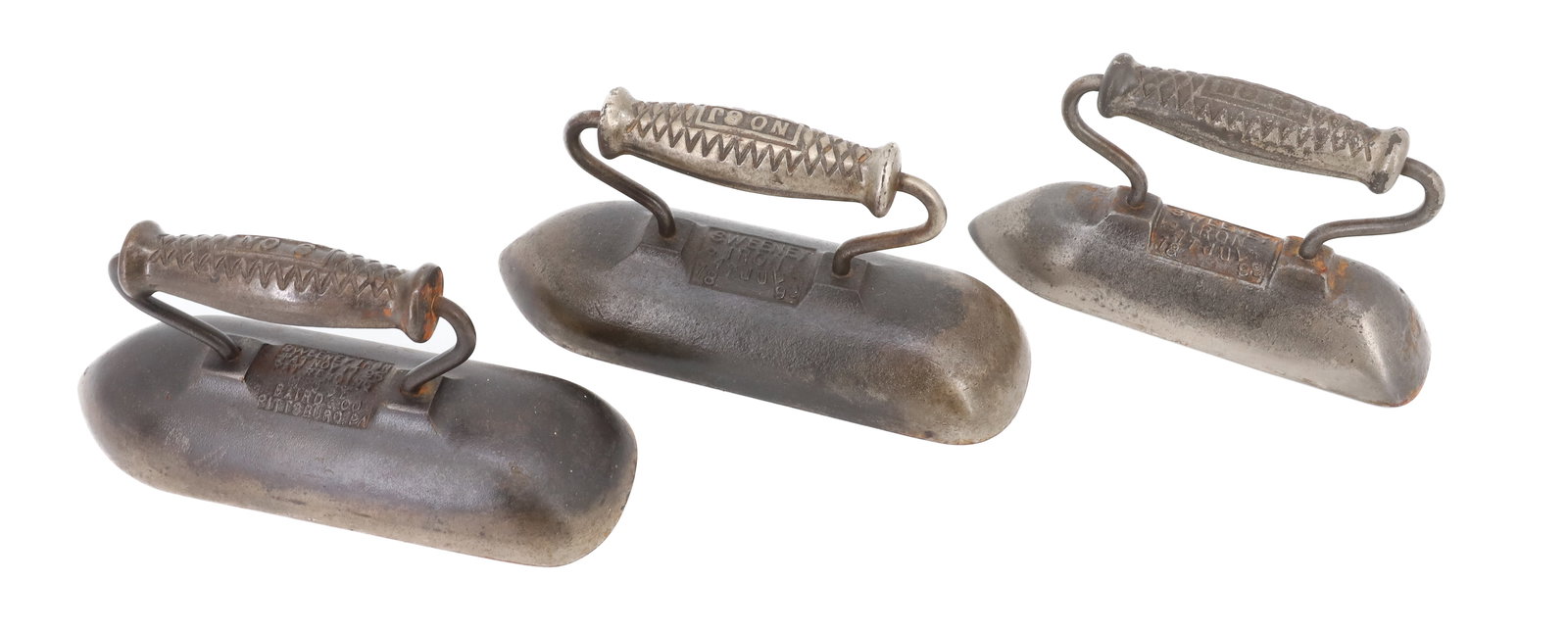 (3) SWEENEY IRONS - 3