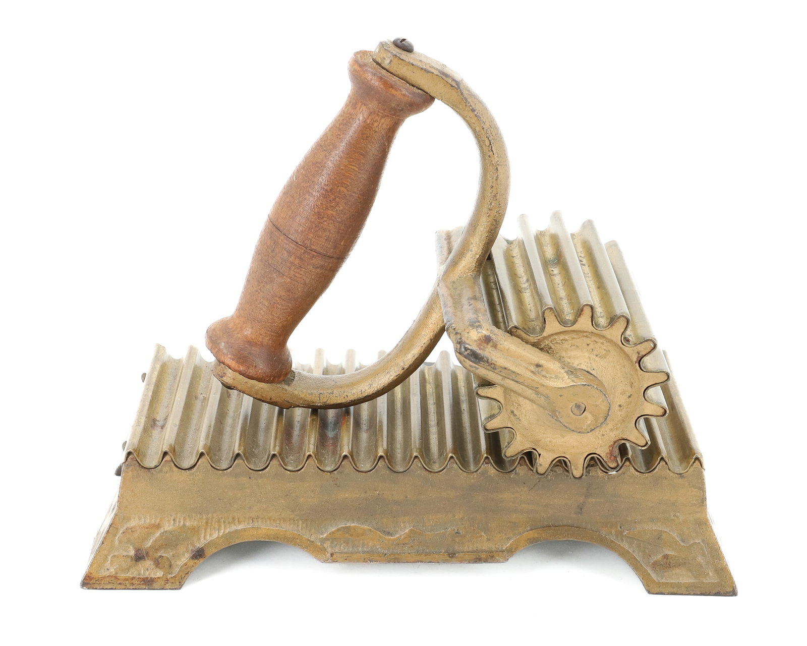 HENRY A. DOTY ROLLER FLUTER: PATENT JUNE 18, 1872. DOTY, ELGIN. BRASS AND CAST IRON. PLEASE READ CAREFULLY - ITEMS MUST BE PAID FOR THROUGH LIVE AUCTIONEERS OR WITH CASH OR CHECK IN PERSON - Terms for Purchasing and Shipping of