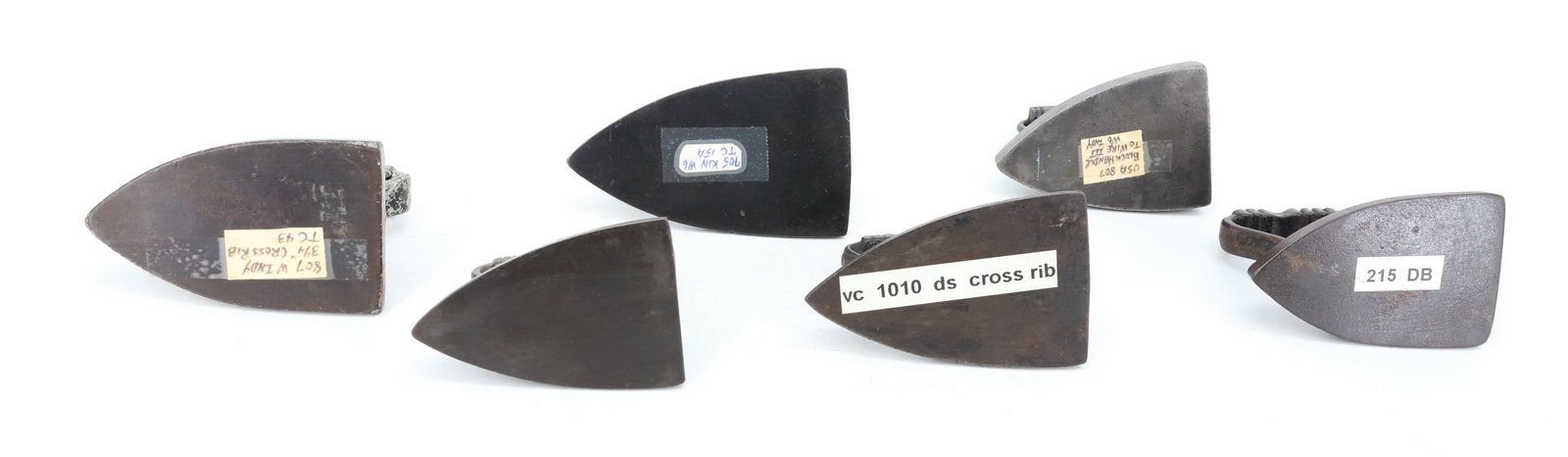 (6) SMALL SIZE FLAT IRONS - 3
