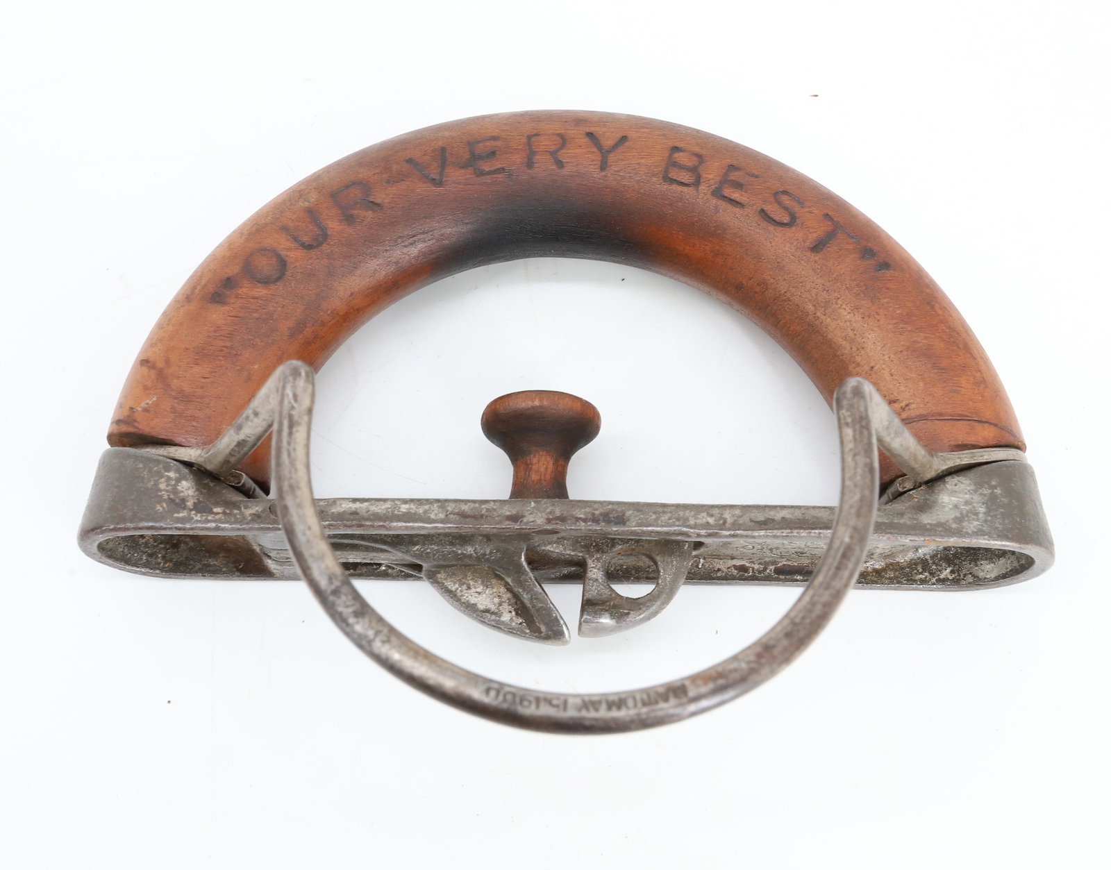 POTTS ANTIQUE REMOVABLE HANDLE IRON - 4