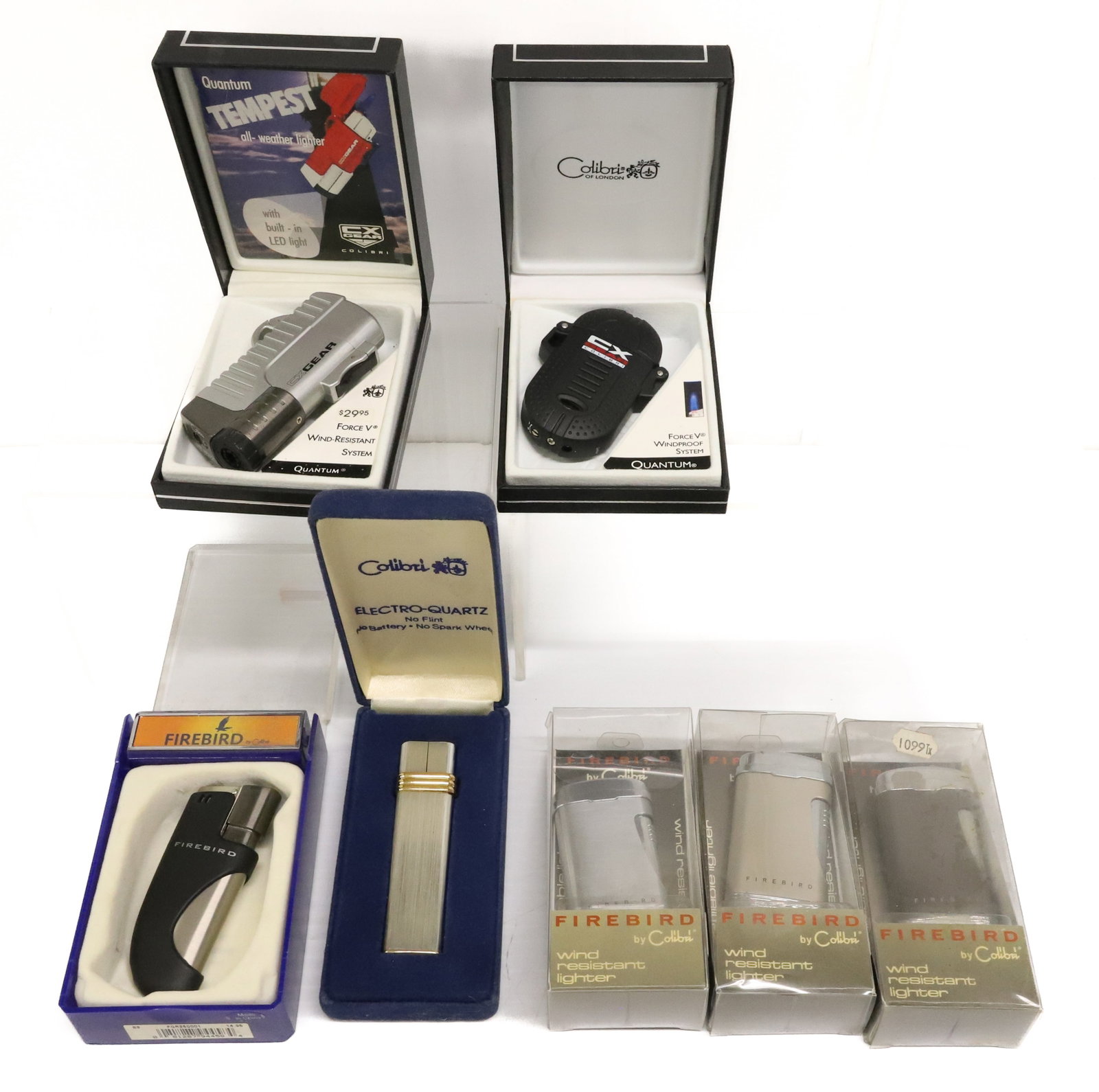 (7) Lighters by Colibri, Original Boxes (1 of 4)