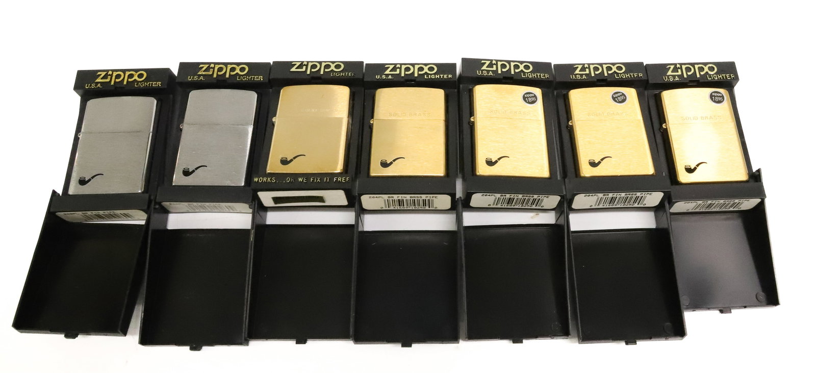 (7) Zippo Lighters, New in Boxes (1 of 3)