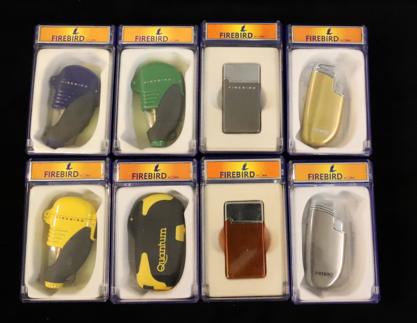 (8) Firebird Lighters by Colibri, Original Boxes (1 of 1)