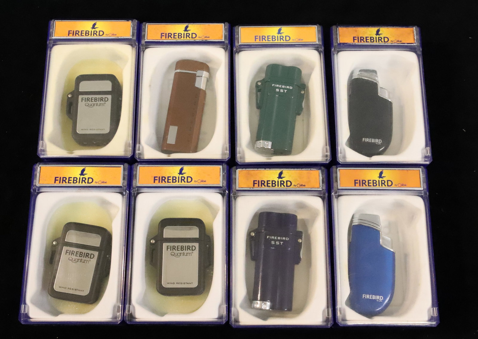 (8) Firebird Lighters by Colibri, Original Boxes (1 of 1)