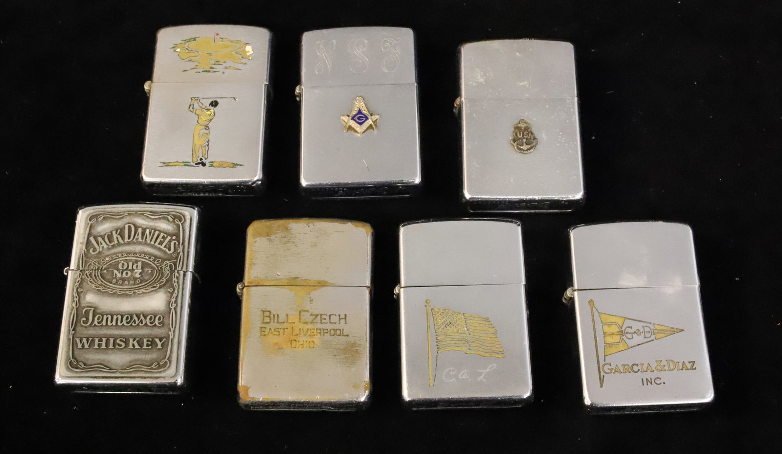 (7) Zippo Lighters (1 of 3)