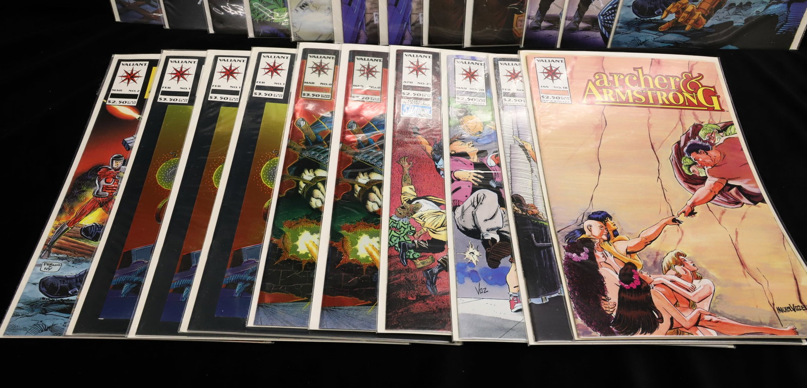 (22) Valiant comic books - 4