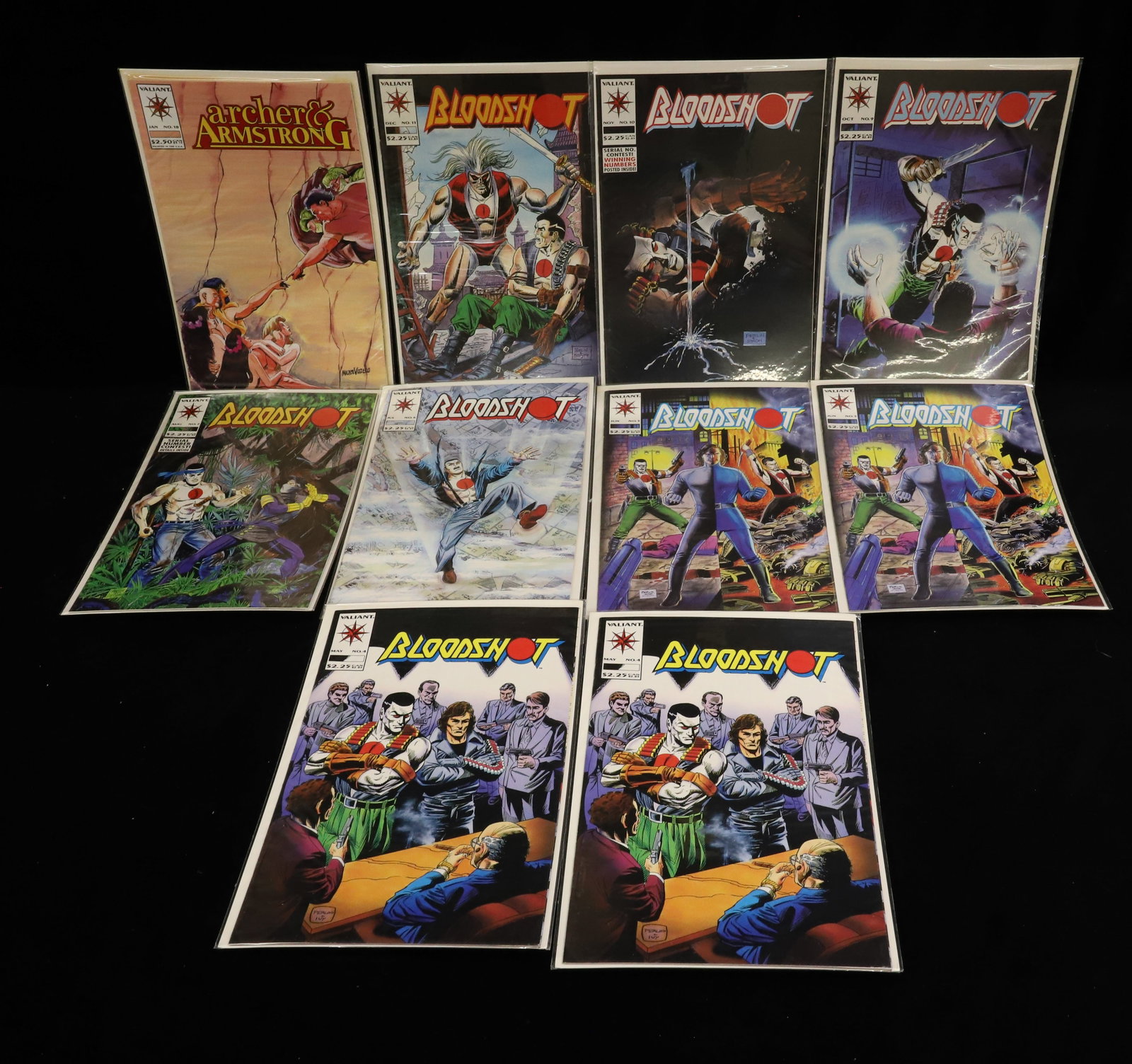 (22) Valiant comic books - 8