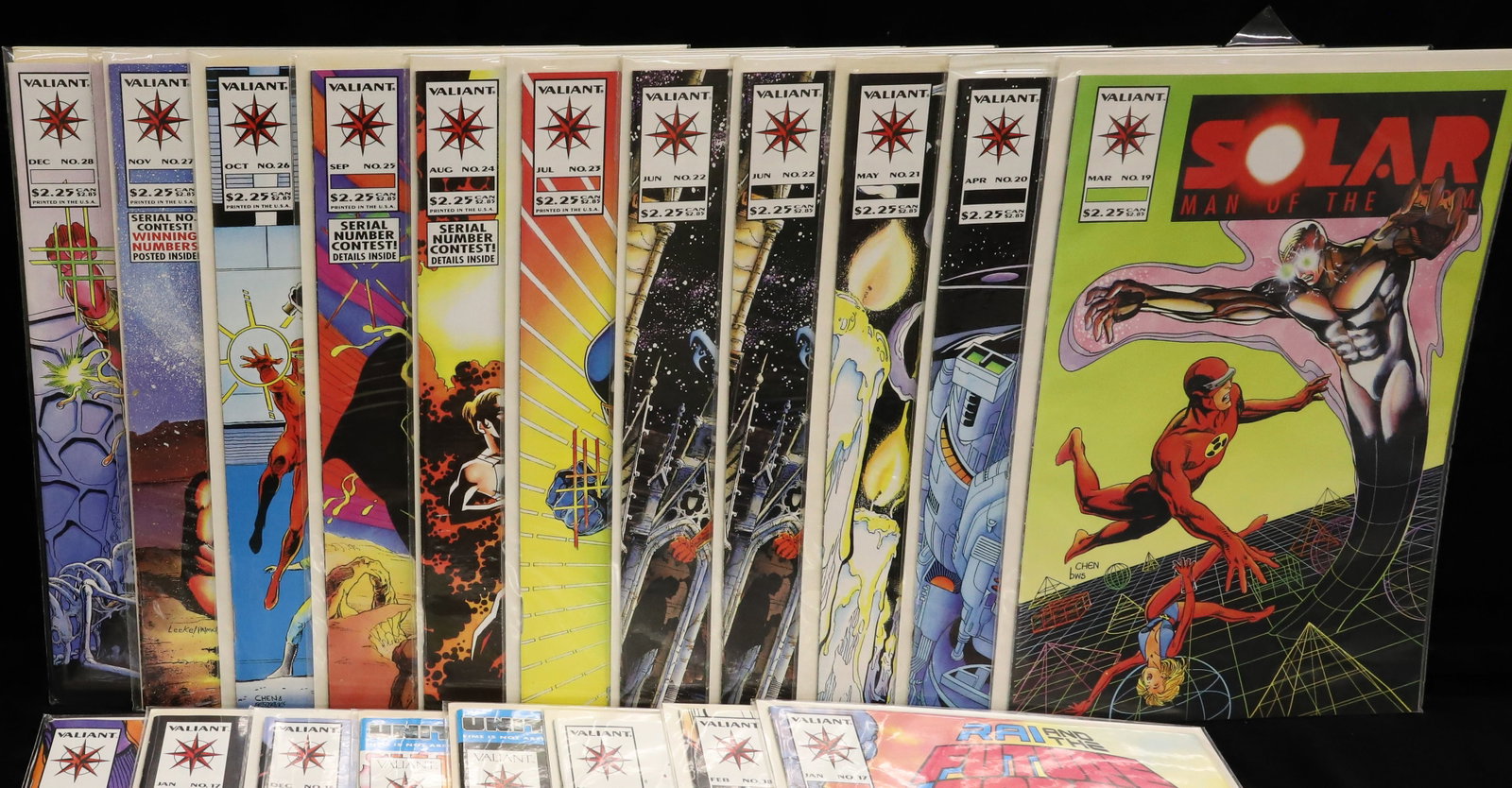 (19) Valiant comic books - 2