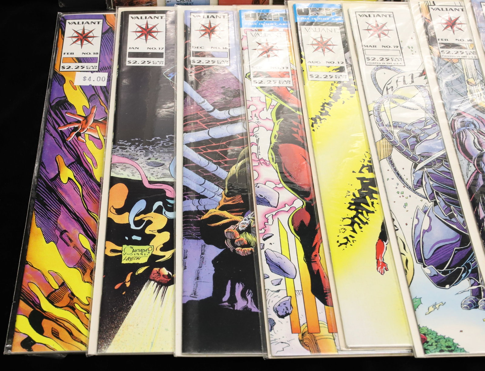 (19) Valiant comic books - 4